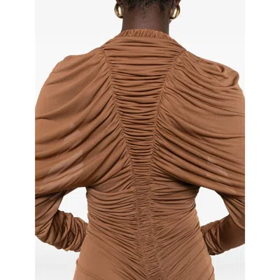 Christopher Esber Dresses Brown In Brown