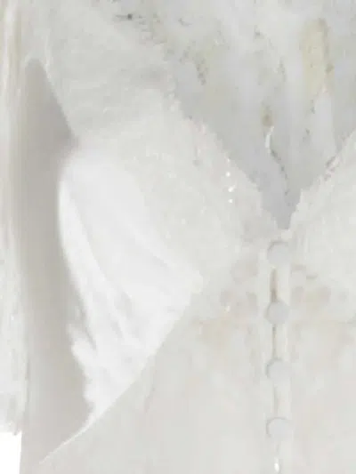 Self-portrait Long Dress With Buttons