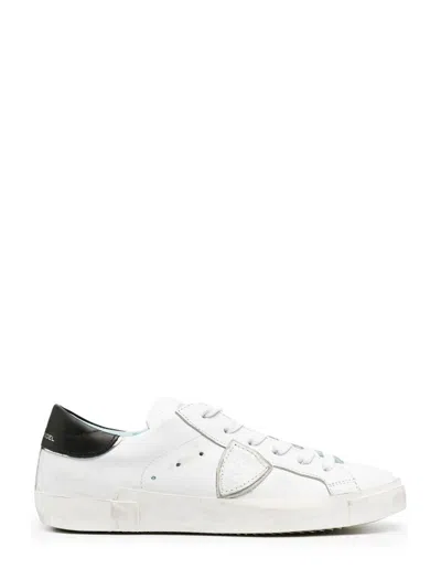 Philippe Model Distressed Effect Low-top Sneakers In Multi