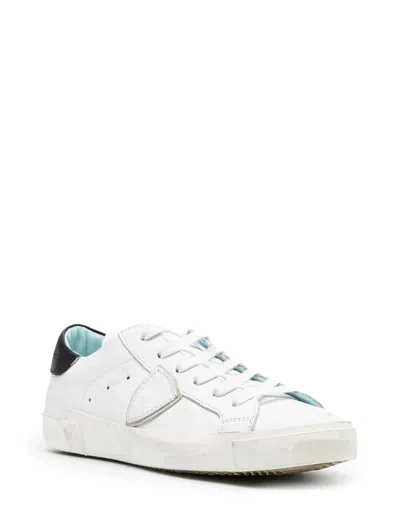 Philippe Model Distressed Effect Low-top Sneakers In Multi