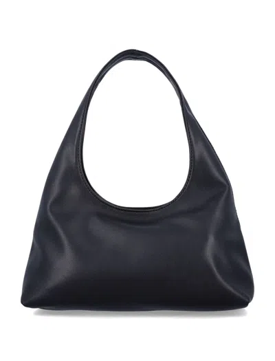Apc A.p.c. Black Bag With Magnetic Fastening In Black