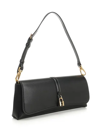 Stella Mccartney Womens Black Ryder Pochette Faux-leather Shoulder Bag