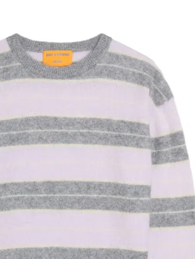 Guest In Residence Grizzly Striped Sweater In Gray