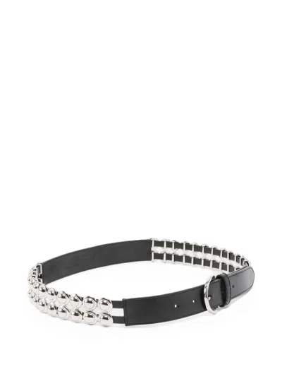 Pinko Studded Belt In Black