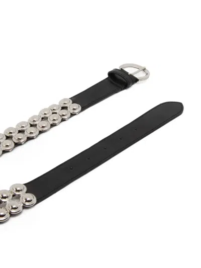 Pinko Studded Belt In Black