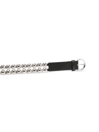 Pinko Studded Belt In Black