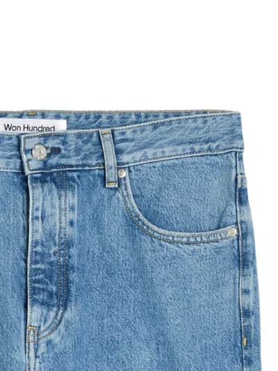 Won Hundred Distressed-effect Jeans In Blue