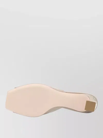 Roger Vivier Patent Calf Leather Mules Trompette Heel In Multi