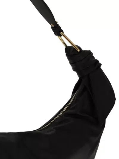 Coccinelle Furoshiki Shoulder Bag Adjustable Strap In Black