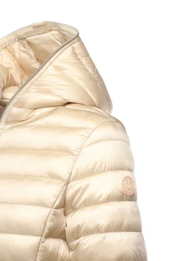 Save The Duck Alexis Nylon Down Jacket In Neutral