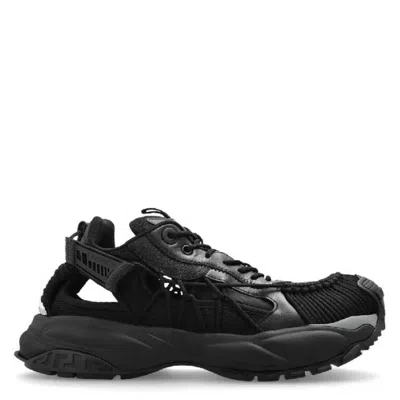 Versace Mercury M Vs 01 Sneakers In Black