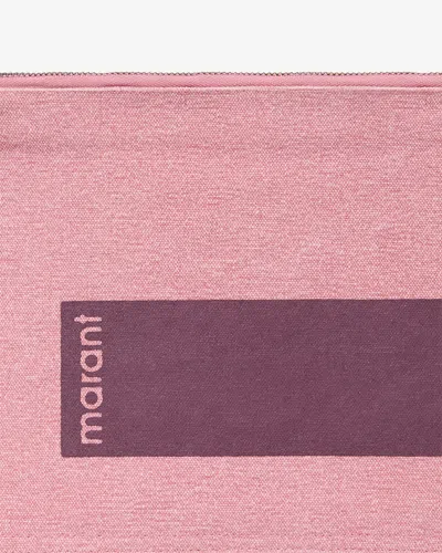 Isabel Marant Netia Clutch In Pink