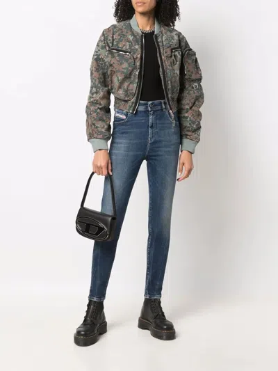 Diesel Rectangular Leather Shoulder Bag With Single Handle In Black