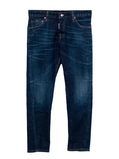 Dsquared2 Slim `twst` Jeans In Blue