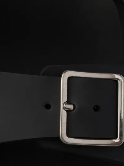 Prada Sandalen Mit Schnallenriemen In Black