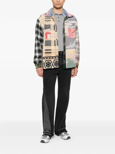 Gallery Dept. Panelled Jeans In Black