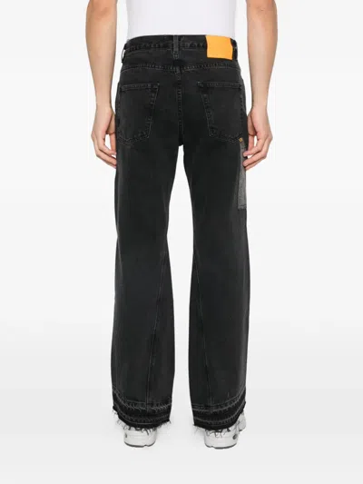 Gallery Dept. Panelled Jeans In Black
