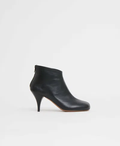 Mansur Gavriel Leather Zip-fastening Boots In Black