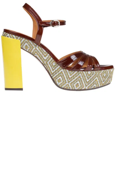 Chie Mihara 120mm Junni Sandals In Multi