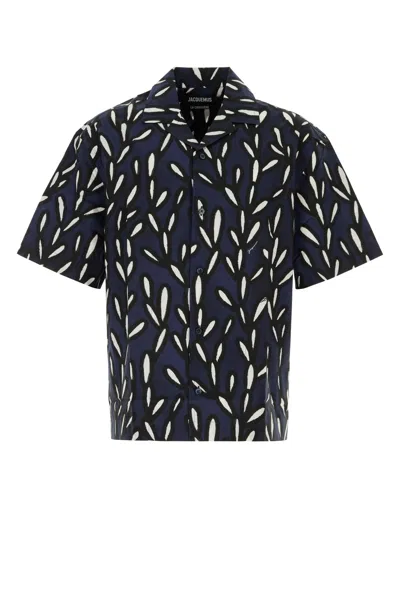 Jacquemus Men La Chemise Jean In Multi