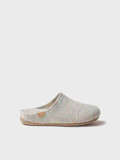 Toni Pons Maui Metallic Slipper In Gray