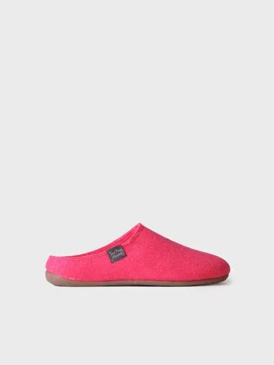 Toni Pons Women's Clog-style Slipper Made From Recycled Felt In Pink