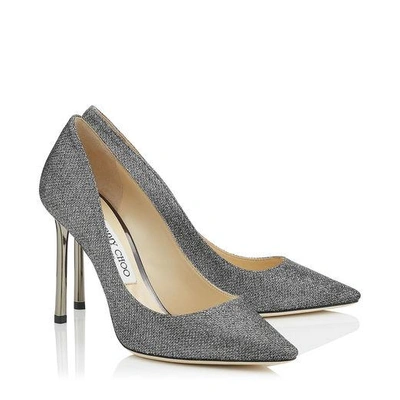 Shop Jimmy Choo Romy 100 In Anthracite