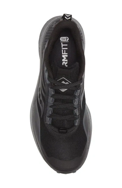 Saucony Peregrine 12 Trail Running Shoe In Black