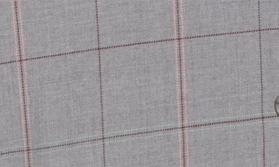 Maje Icarreau Windowpane Wool Blend Romper In Gray