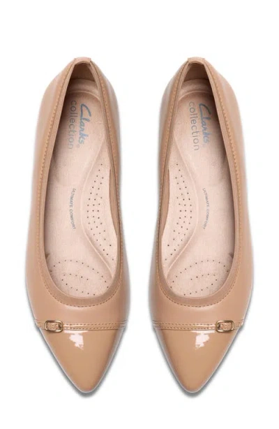 Clarks Collection Natalyn Dusk Leather Pump In Blue