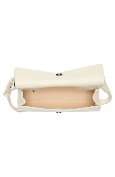 Bcbg Sleek Angled Shoulder Bag In Neutral