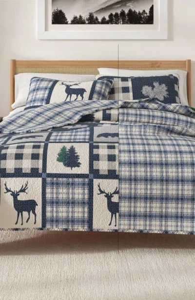 Woven & Weft Lodge Patchwork Quilt Set In Multi