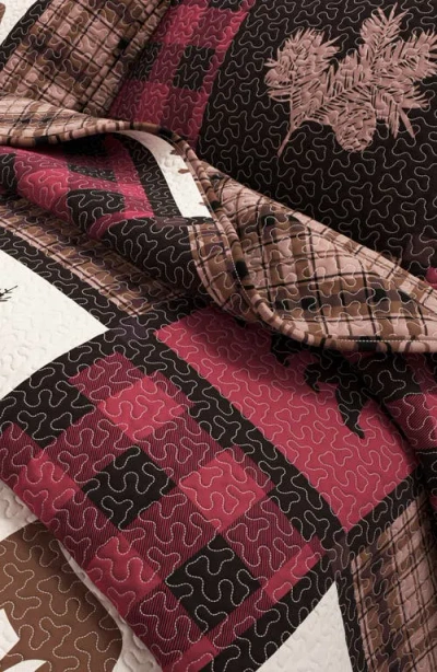 Woven & Weft Lodge Patchwork Quilt Set In Multi