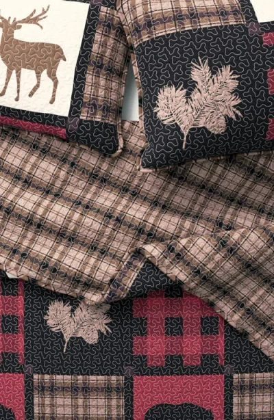 Woven & Weft Lodge Patchwork Quilt Set In Multi