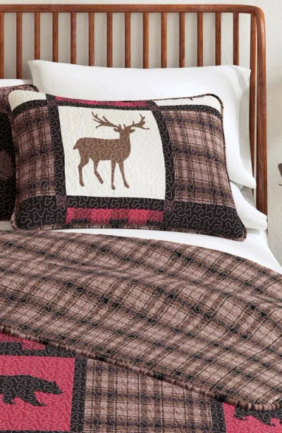 Woven & Weft Lodge Patchwork Quilt Set In Multi