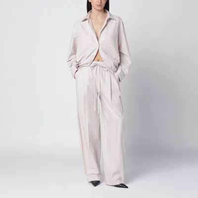 The Andamane Ivory Wendela Oversized Suit In Neutral