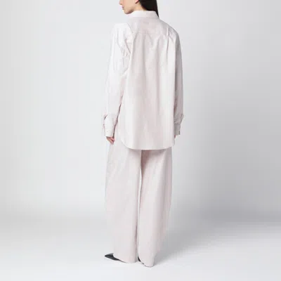 The Andamane Ivory Wendela Oversized Suit In Neutral