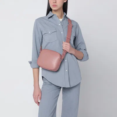 Stella Mccartney Logo Crossbody Camera Bag In Pink