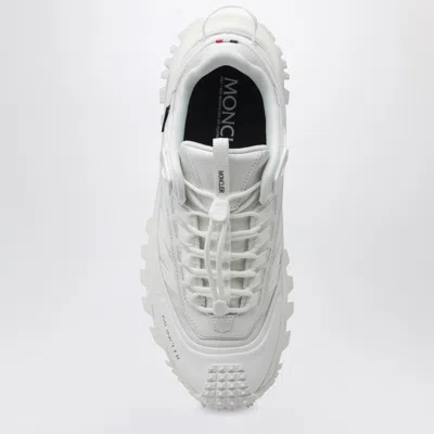 Moncler White Fabric Trailgrip Gtx Sneakers In Multi
