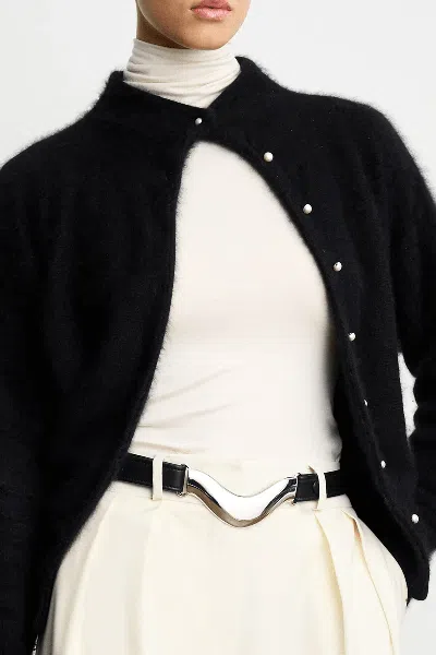 Dehanche Brancusi Belt In Black Silver