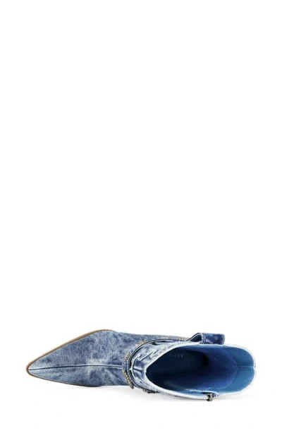 Azalea Wang Neith Western Boot In Blue
