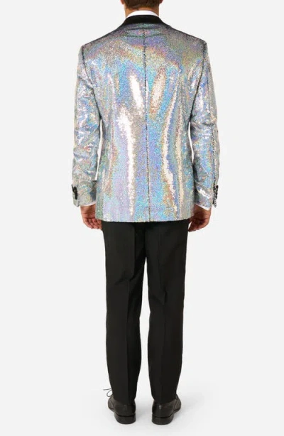 Opposuits Holographic Sequins Dinner Jacket In Multi