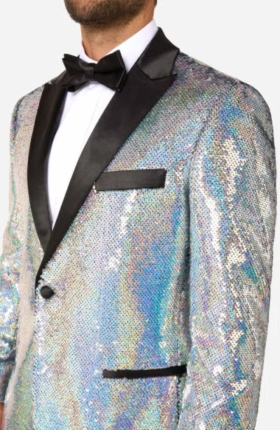 Opposuits Holographic Sequins Dinner Jacket In Multi