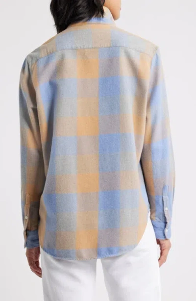 Frank & Eileen Eileen Relaxed Button-up Shirt In Blue