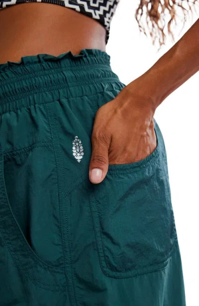 Free People Rogue Paperbag Cargo Pants In Green