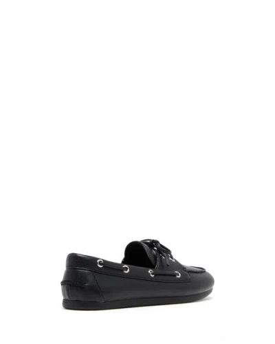 Therapy Australia Sailor Boat Shoe In Black