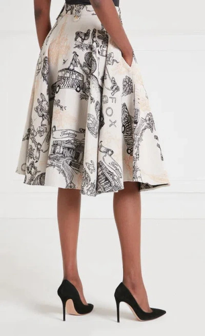 Temperly London Anniversary Skirt In White