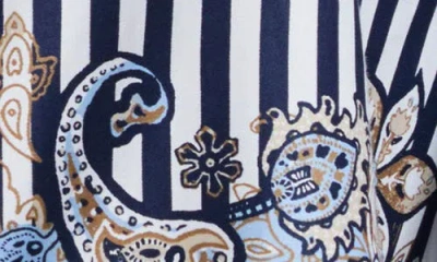 Foxcroft Jodie Stripe Cotton Button-up Shirt In Multi