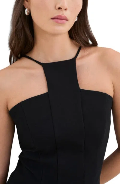 Marcella Bianca Top In Black