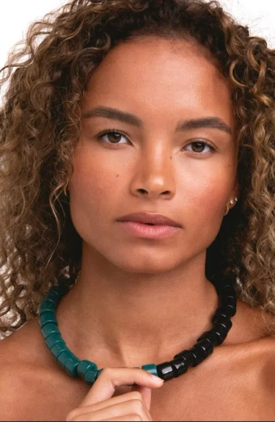 Her New Tribe Bead Two Split Candy Necklace